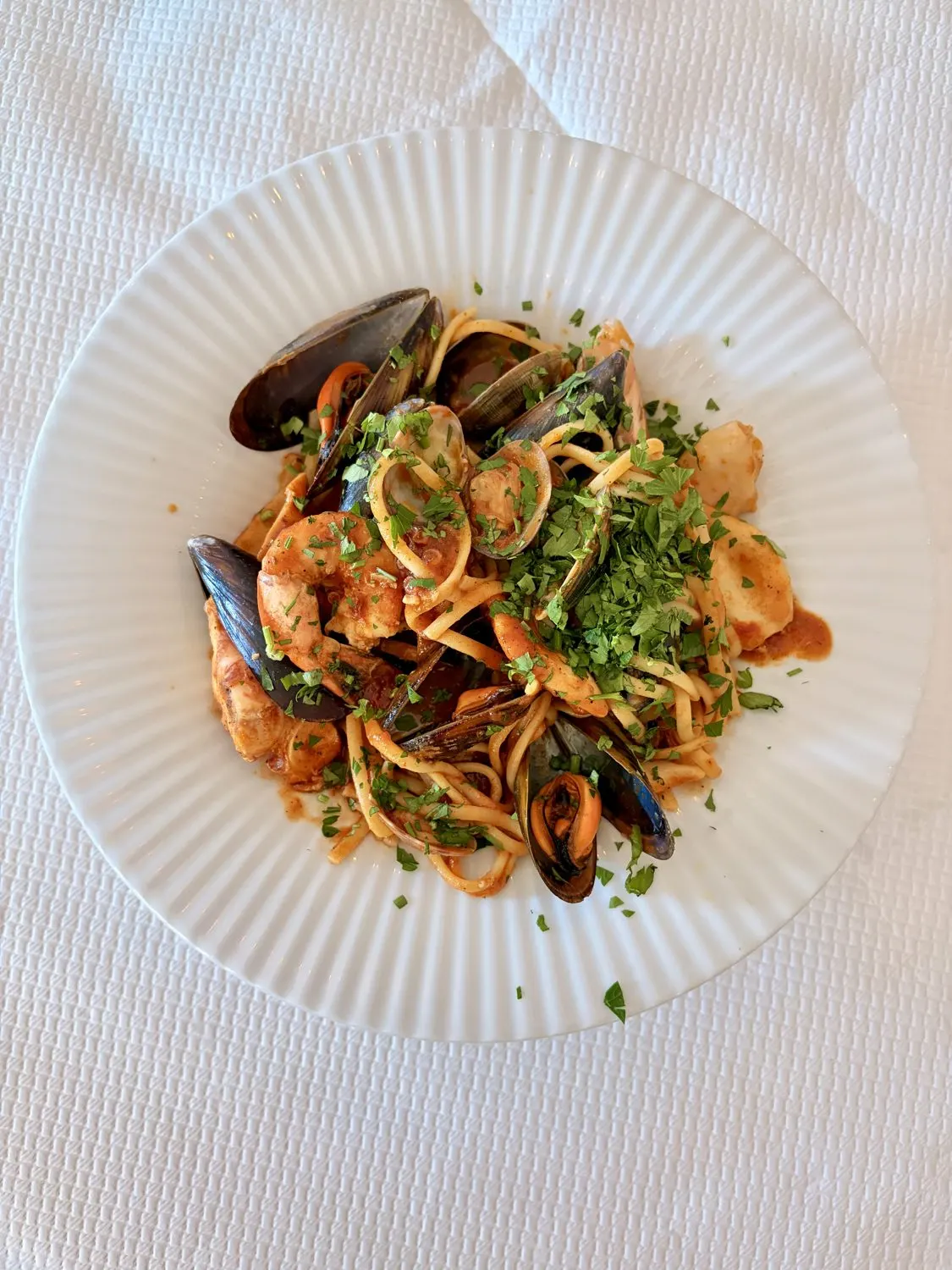 Linguine aux fruits de mer